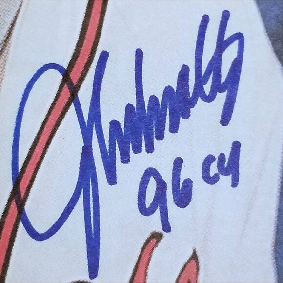 John Smoltz Signed Magazine 96 CY Chop Talk Atlanta Braves 2002 JSA COA - Picture 2 of 6